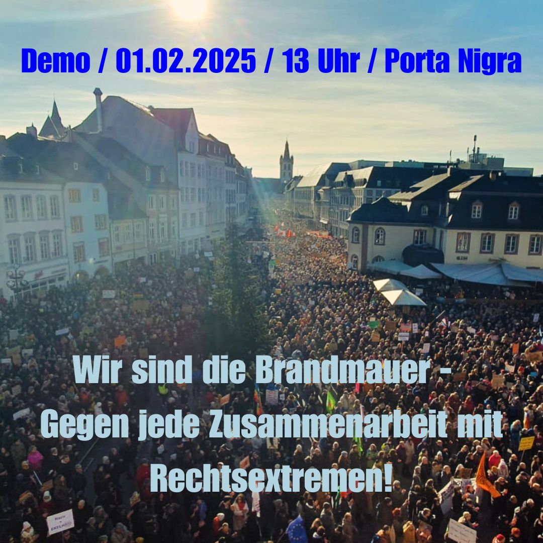 Wir sind die Brandmauer gegen jede Zusammenarbeit mit Rechtsextremen