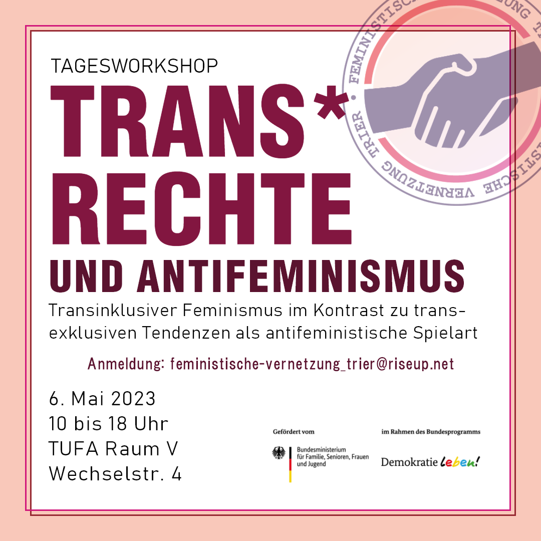 trans Rechte und Antifeminismus